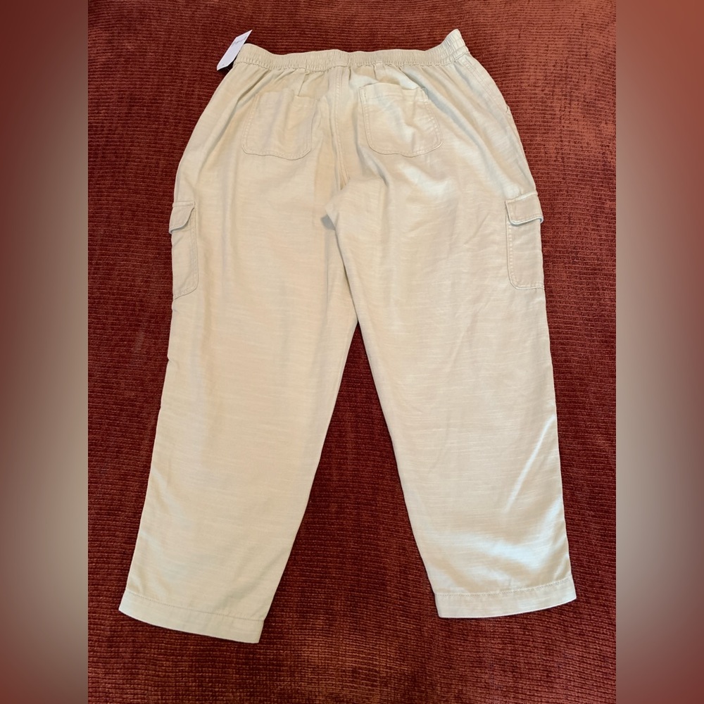 Beige Khaki Light Casual Pants (Belk) - Picture 3 of 9